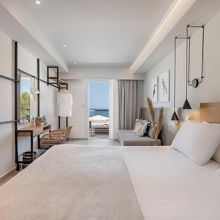Alexia Beach Hotel Агия-Марина Экстерьер фото