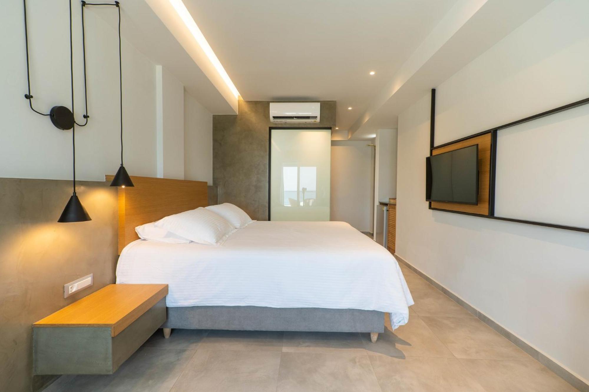 Alexia Beach Hotel Агия-Марина Экстерьер фото