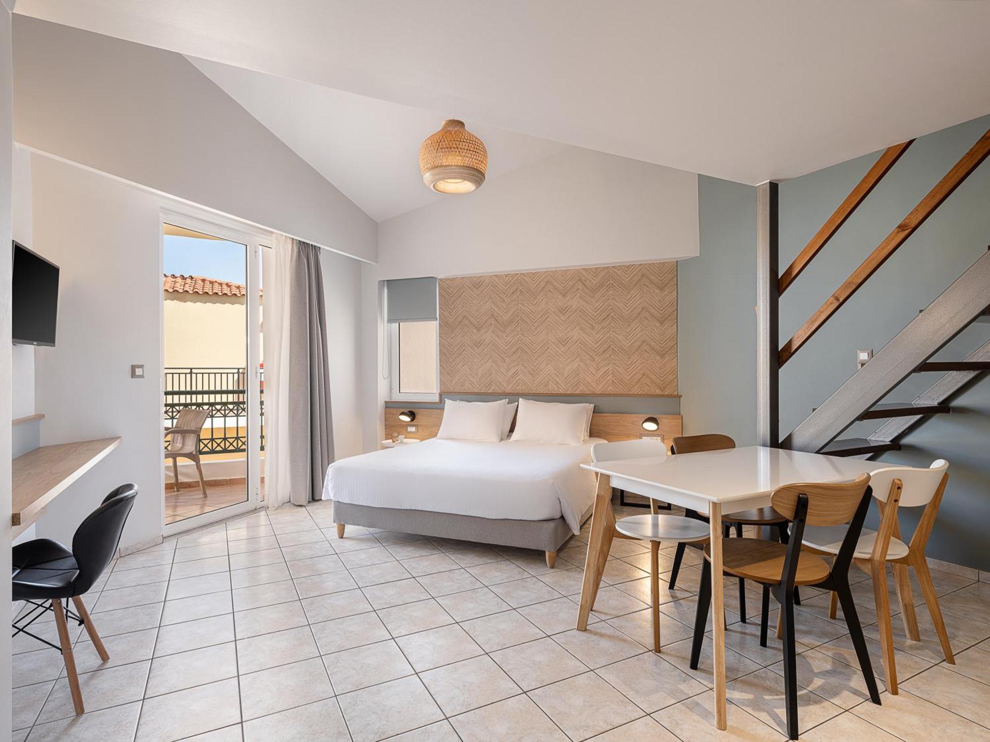 Alexia Beach Hotel Агия-Марина Экстерьер фото