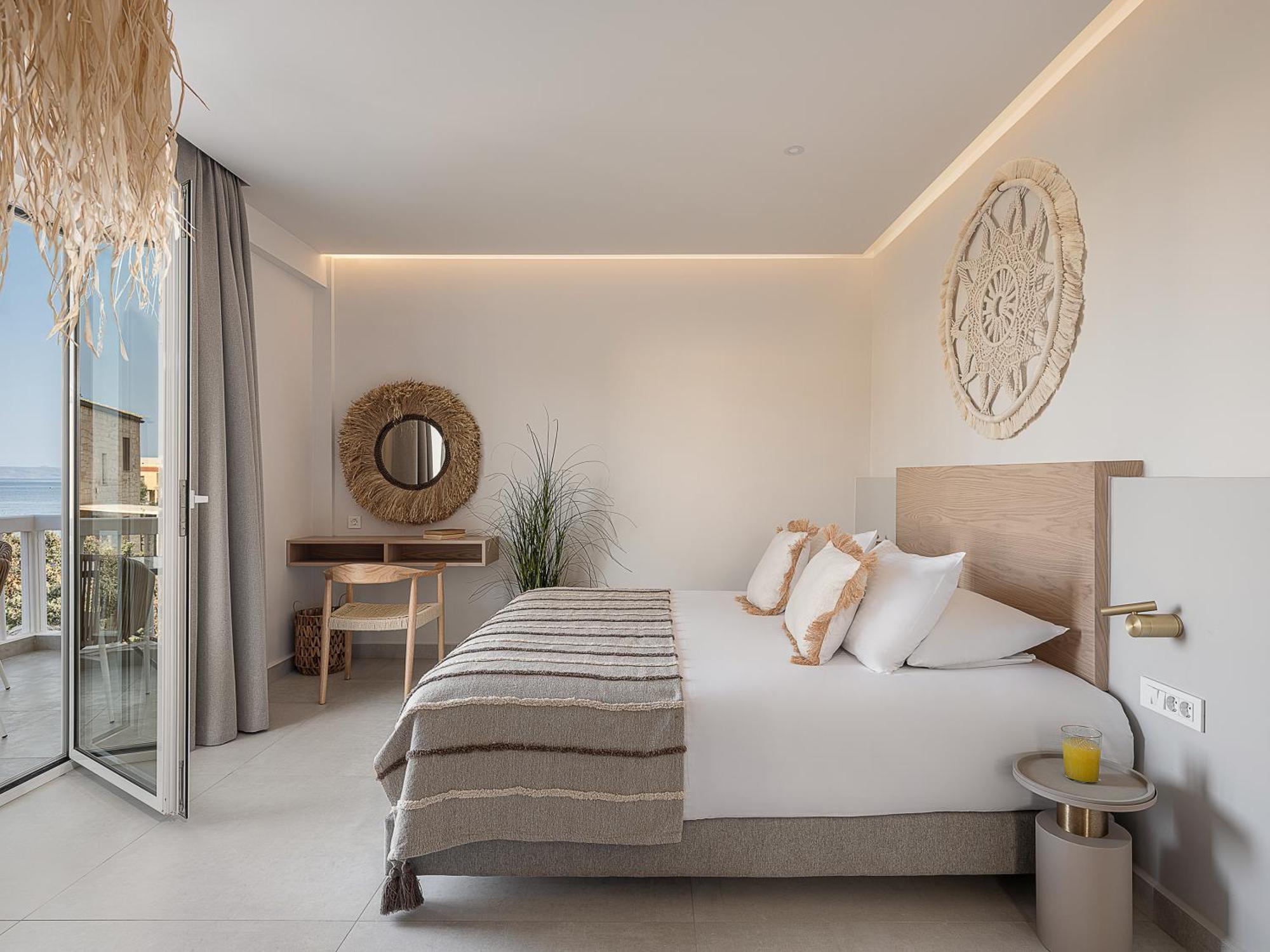Alexia Beach Hotel Агия-Марина Экстерьер фото