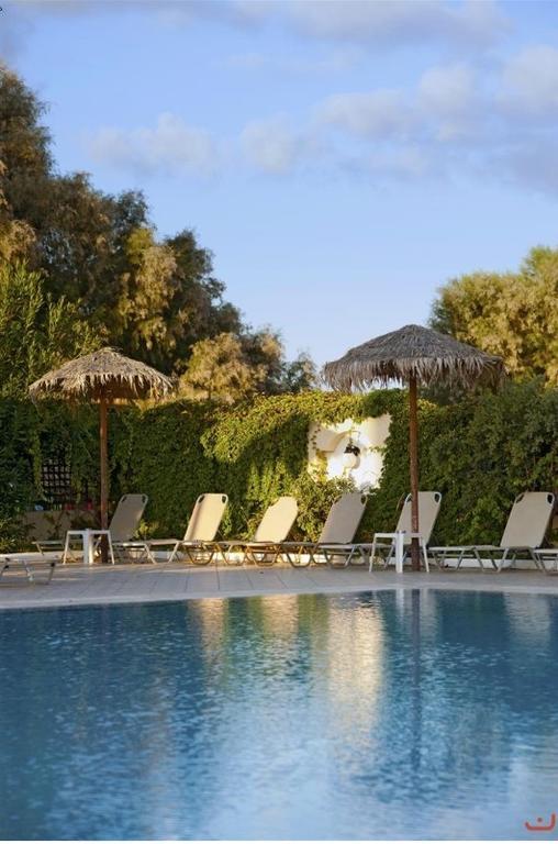Alexia Beach Hotel Агия-Марина Экстерьер фото
