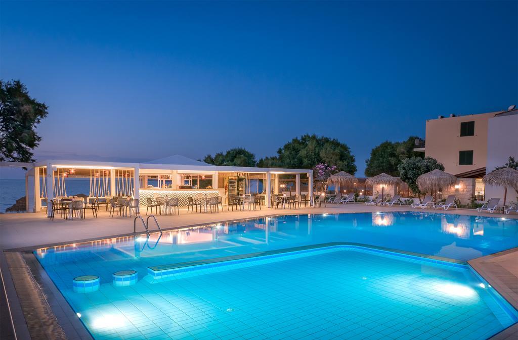 Alexia Beach Hotel Агия-Марина Экстерьер фото